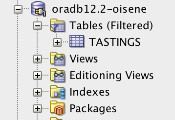 Invisible column shown in SQL Developer